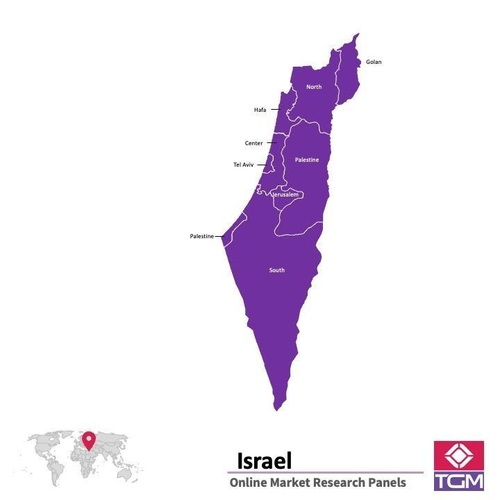 Panel online en Israel |  Investigación de mercado y encuestas en Israel