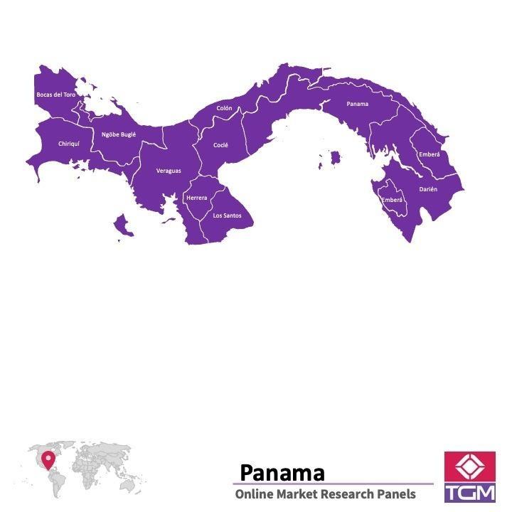 Panel online en Panamá |  Investigación de mercado y encuestas en Panamá